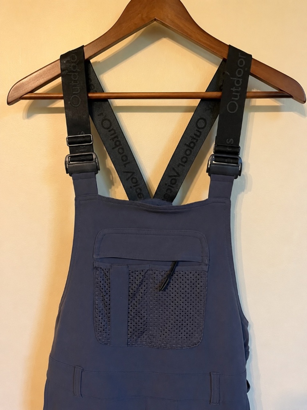 Outdoor Voices Navy RecTrek Hiking Overalls/Jumpsuit Zip Off - Picture 3 of 3